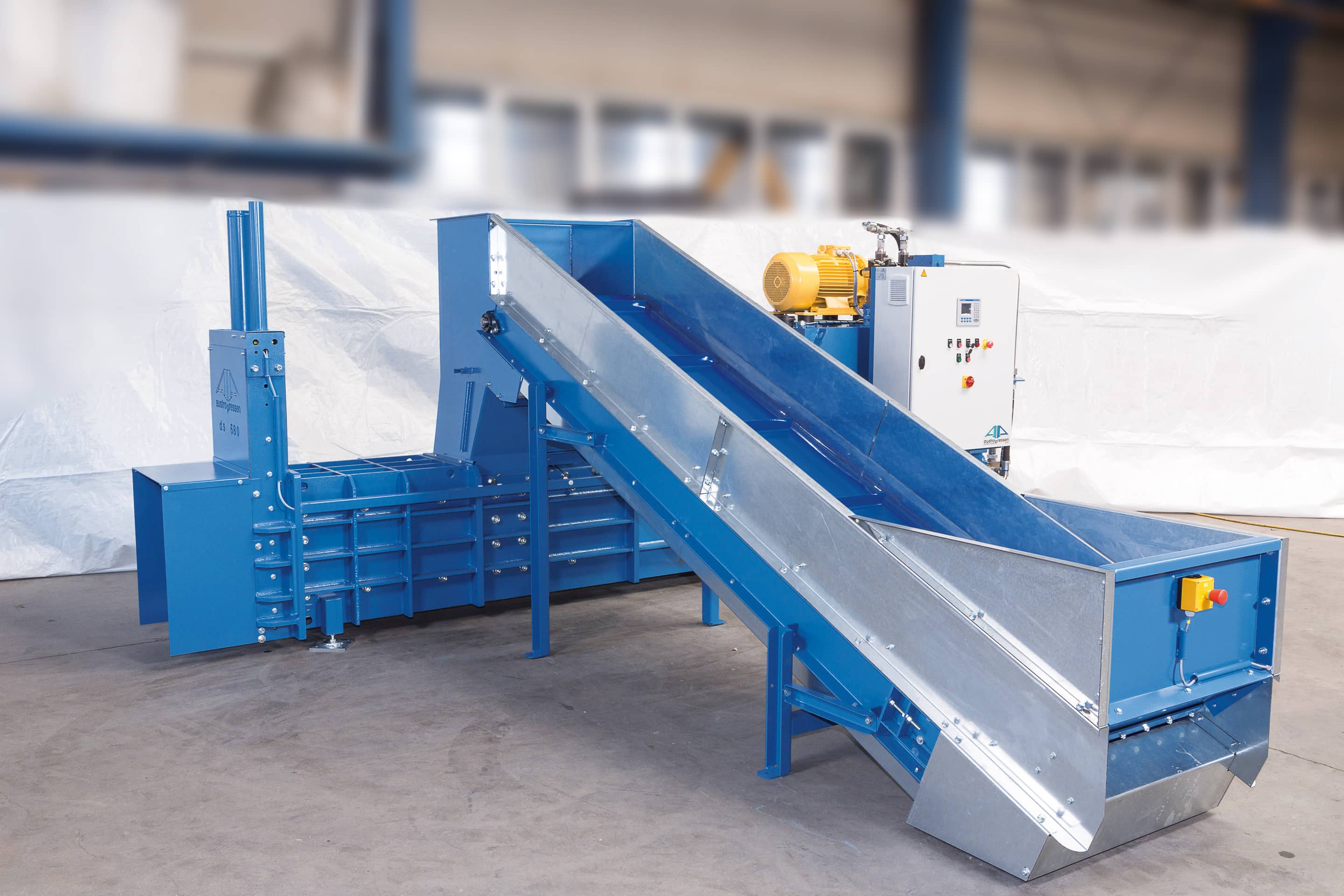 Automatische Dosenpresse Paketierpresse Austropressen DS-A