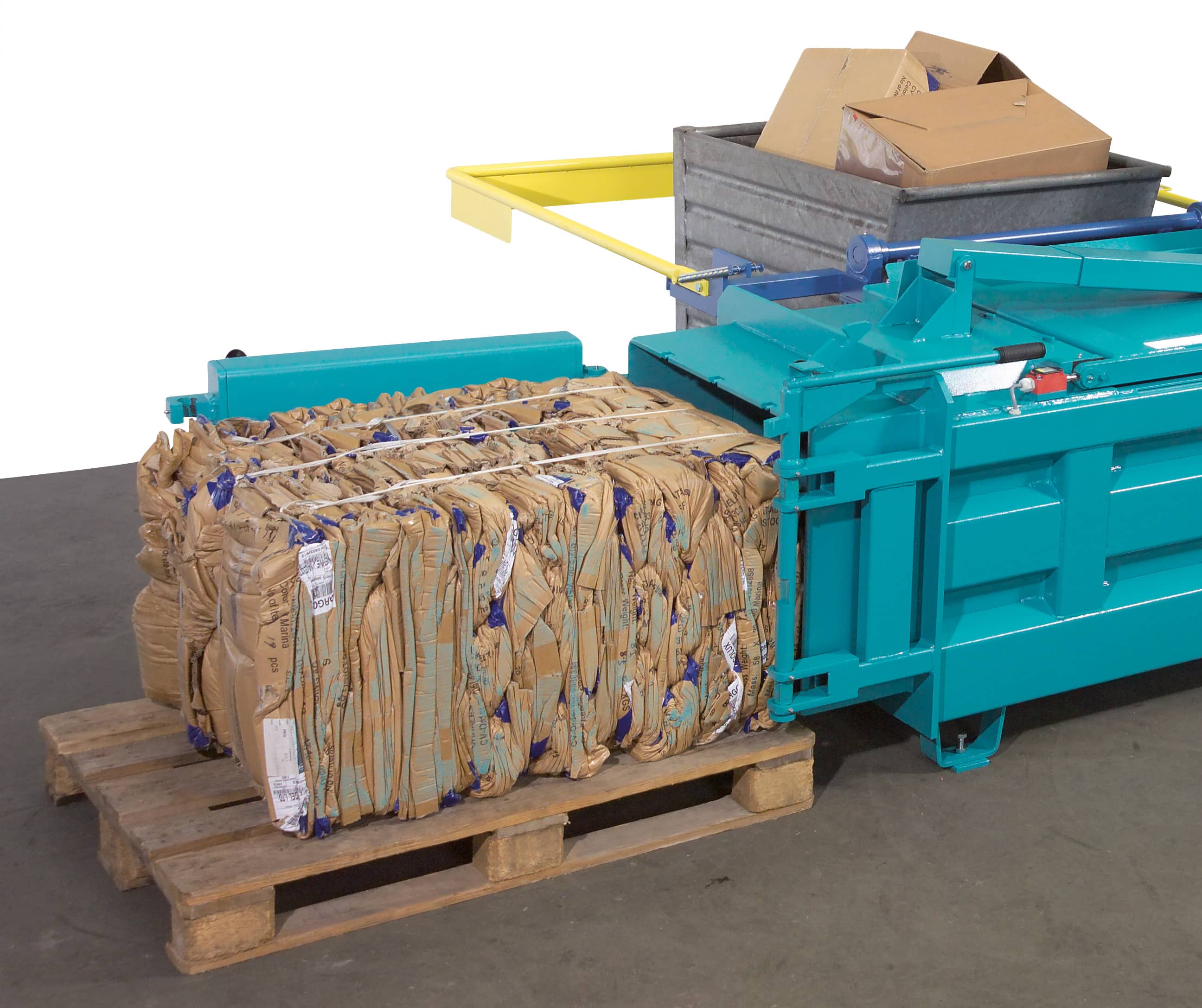 Austropressen horizontal baling press KNL