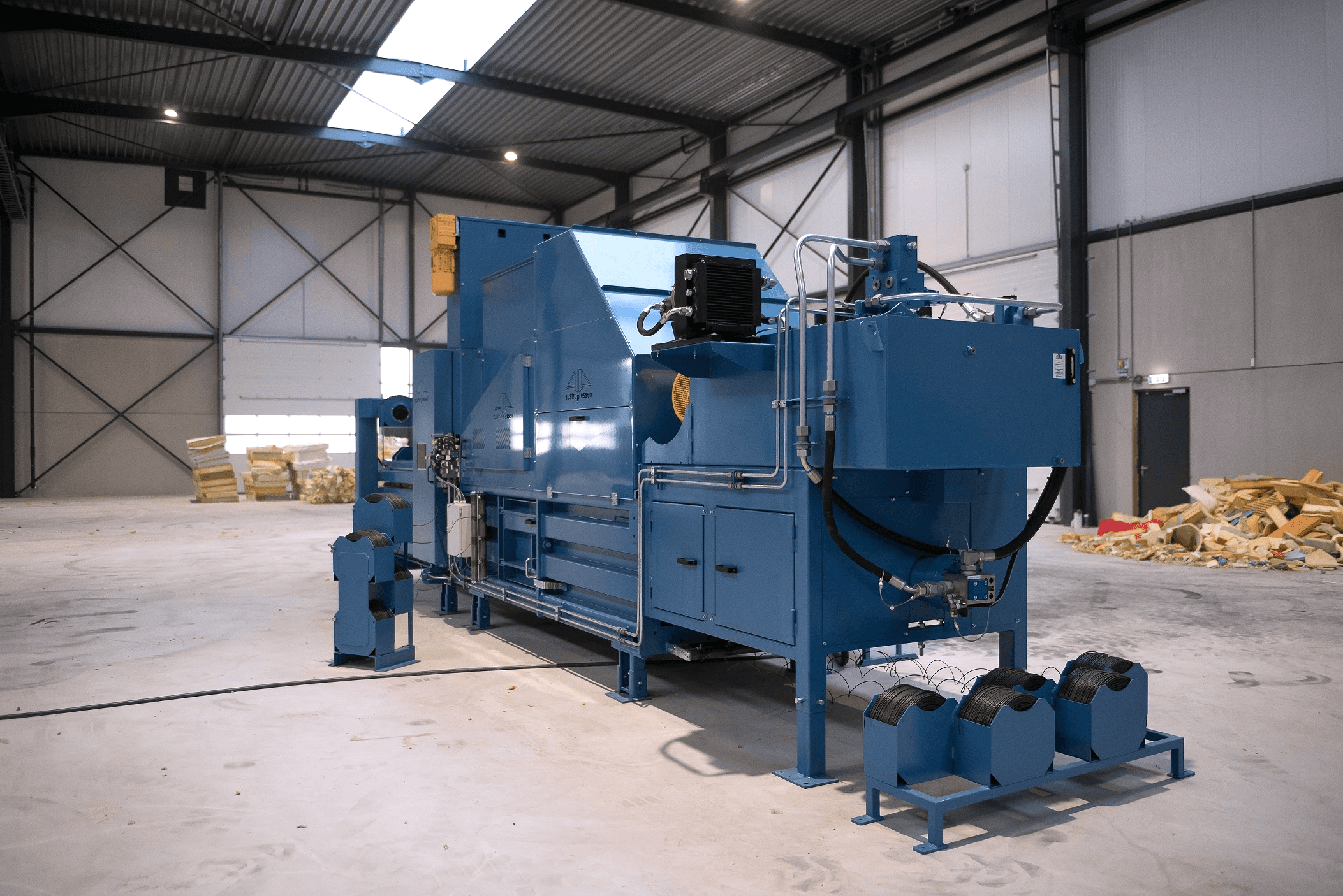 Automatic foam baler APK-F by Austropressen