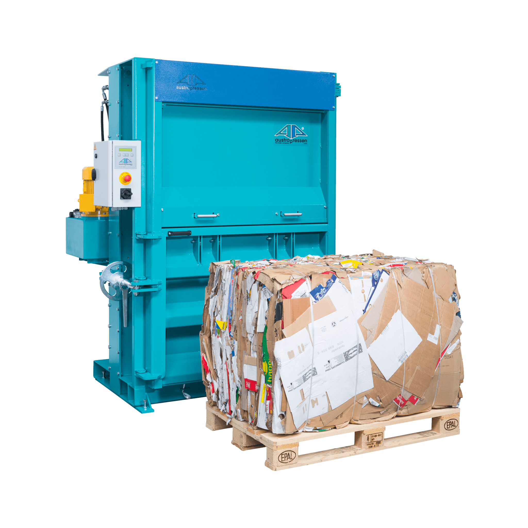 Austropressen Ballenpresse APV easyline mit Kartonballen