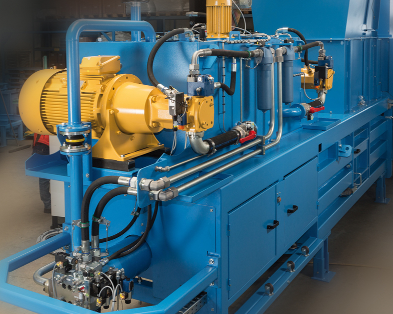 Austropressen channel baling press APK hydraulics pump
