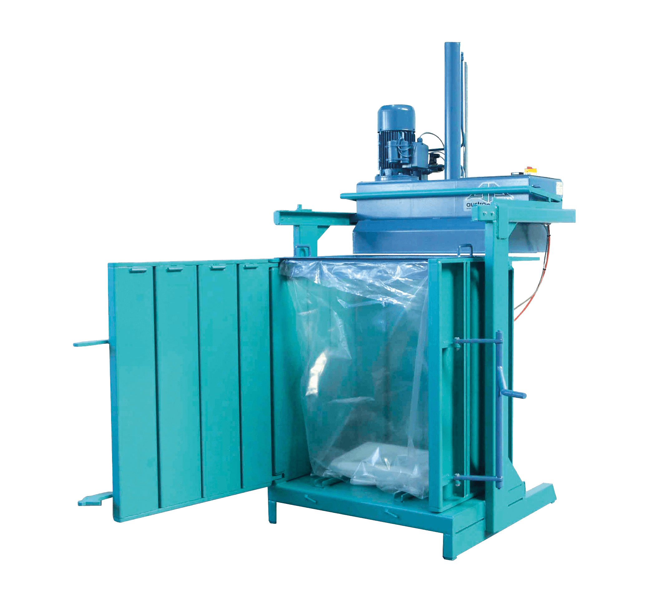 Baling press with bagging attachment K65S Austropressen