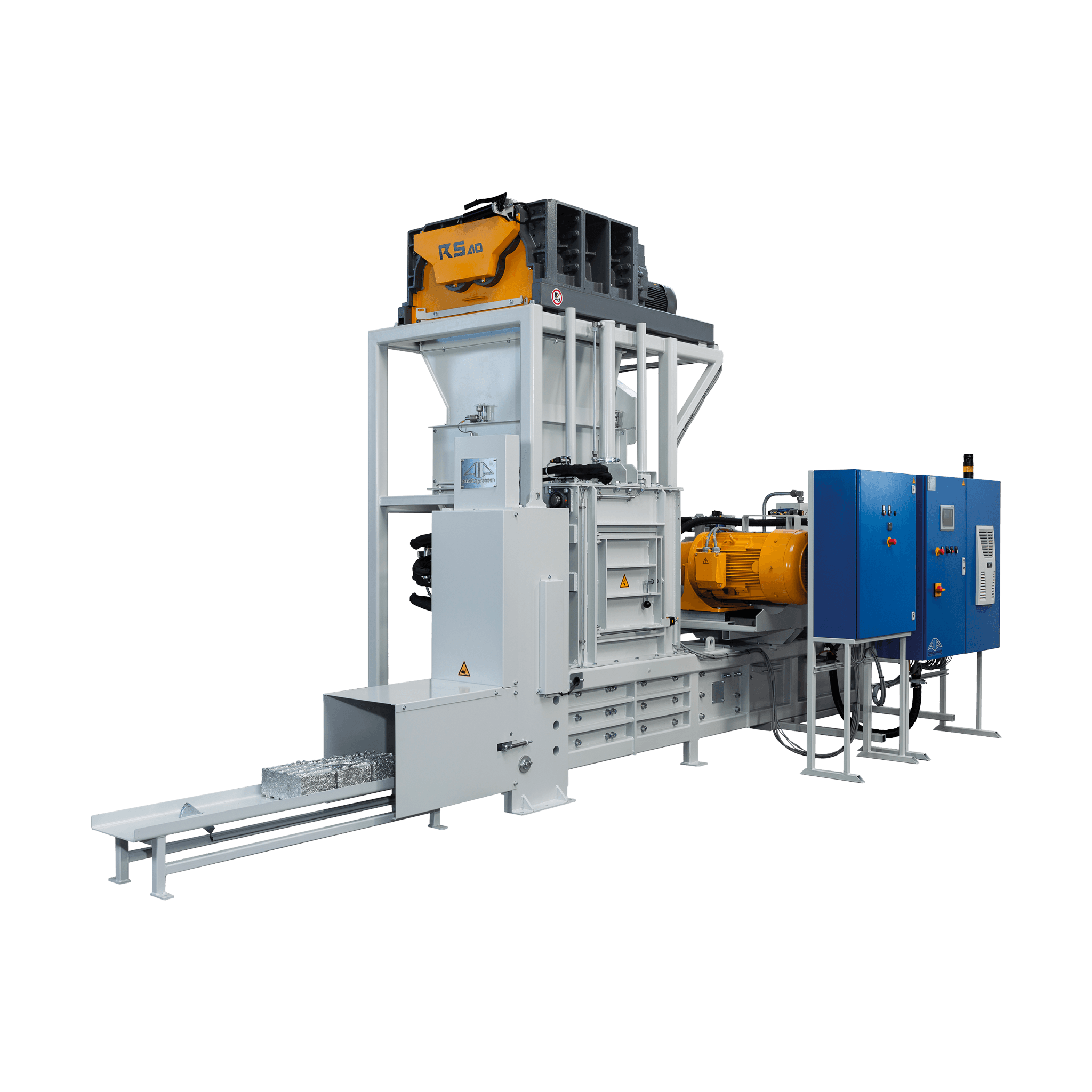Austropressen can and scrap baler DS-A